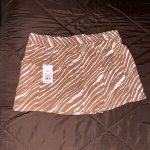 Safari print shorts